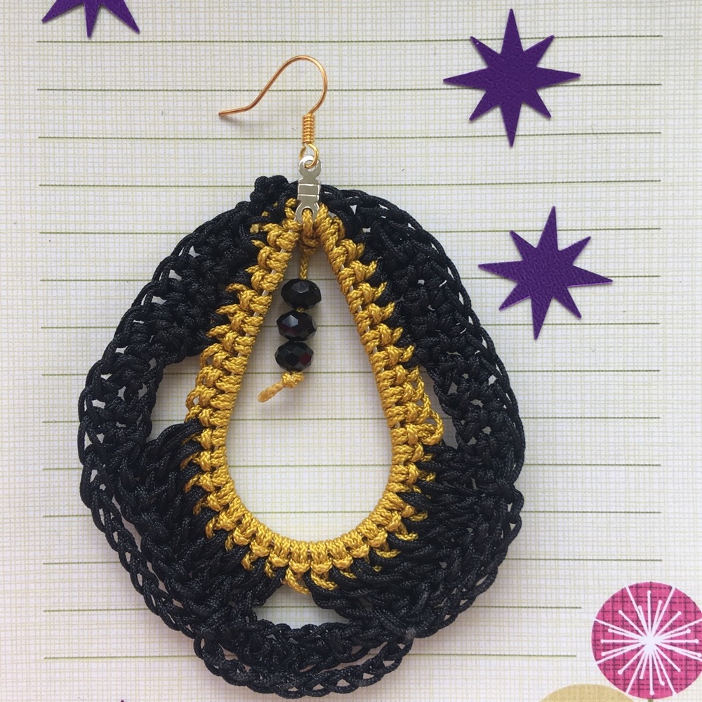 Handmade earrings - Picture 3 of 3